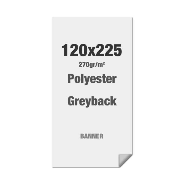 Polyester Greyback 270 g/m2 120 x 225 cm Sin PVC