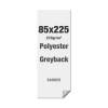 Banner Polyester Greyback Alu Strip - 1