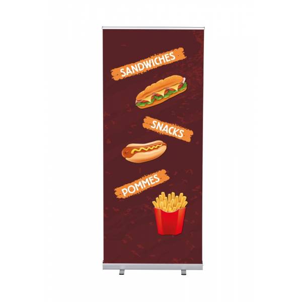 Set Completo Roller-Banner Budget 85 Salida Rojo Español