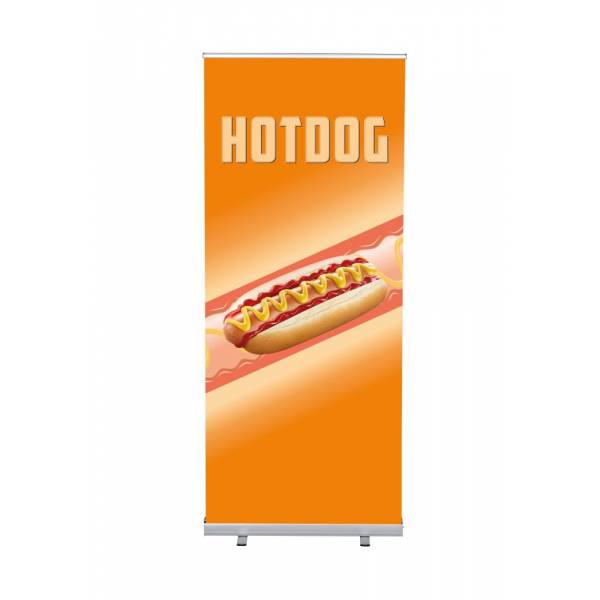 Set Completo Roller-Banner Budget 85 Bienvenidos Azul Alemán