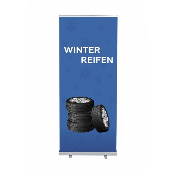 Set Completo Roller-Banner Budget 85 Neumáticos de Invierno Aleman