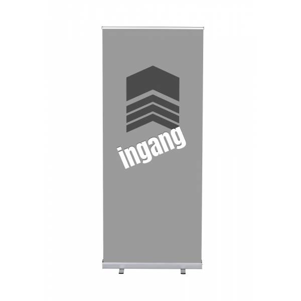 Set Completo Roller-Banner Budget 85 Entrada Gris Holandés