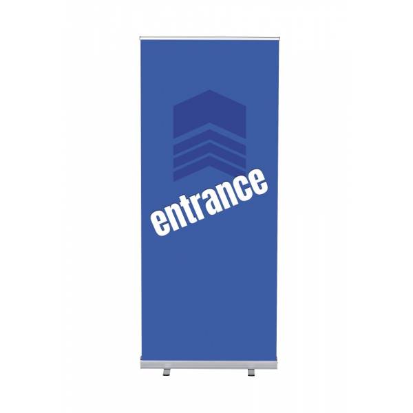 Set Completo Roller-Banner Budget 85 Entrada Azul Inglés