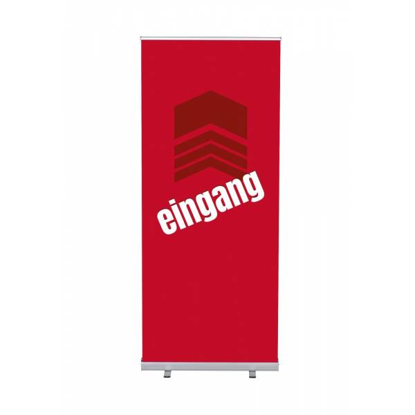 Set Completo Roller-Banner Budget 85 Entrada Rojo Aleman