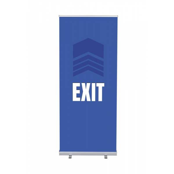 Set Completo Roller-Banner Budget 85 Salida Azul Inglés