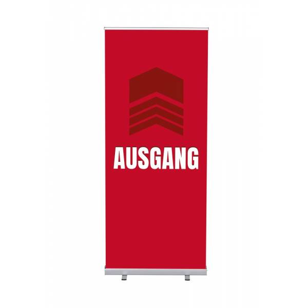 Set Completo Roller-Banner Budget 85 Salida Rojo Aleman