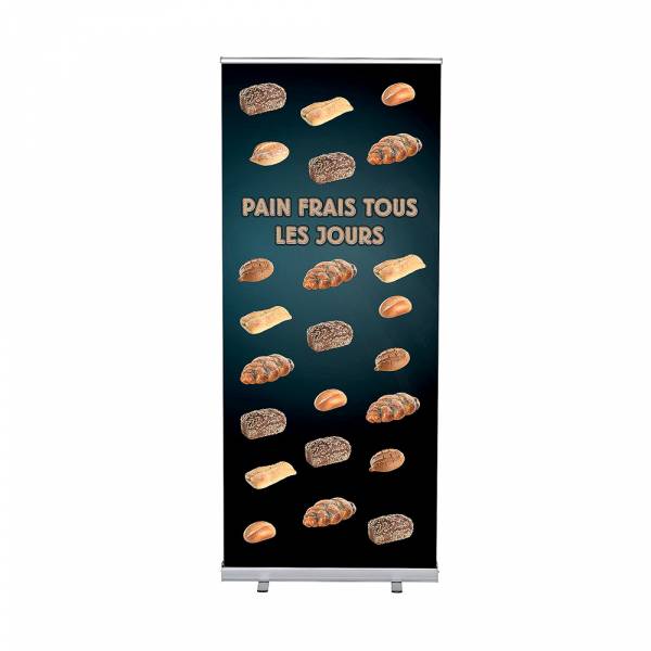 Set Completo Roller-Banner Budget 85 Salida Gris Francés