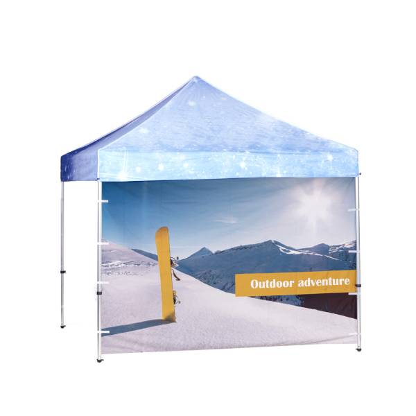 Carpa de Aluminio 3 x 3 Metros Pared a Todo Color Exterior