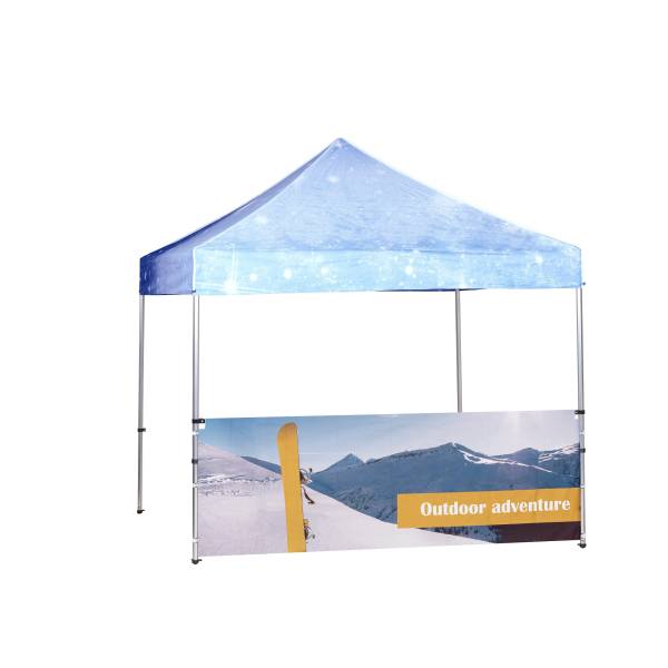 Carpa de Aluminio 3 x 3 Metros Pared a Todo Color Doble Cara