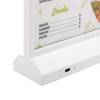 T Stand LED DL Blanco - 4