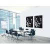 Decoración Textil de Pared SET A1 Flor de Cerezo Japonés Negro - 25