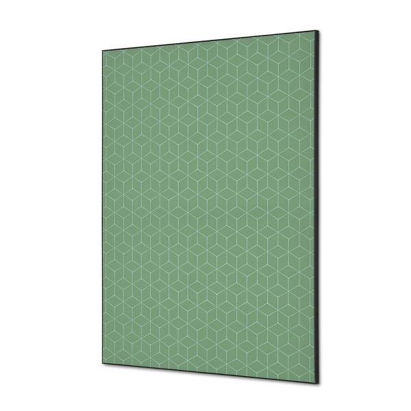 Decoración Textil de Pared SET A1 Hexagon Verde