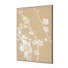 Decoración Textil de Pared SET A1 Flor de Cerezo Japonés Beige - 6