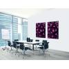 Decoración Textil de Pared SET 40 x 40 Cactus Morado - 24