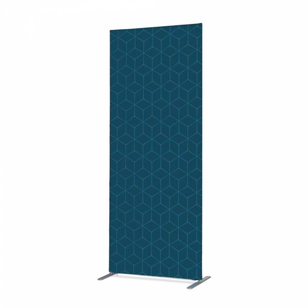 Separador Textil Deco 85-200 Doble Hexágono Azul